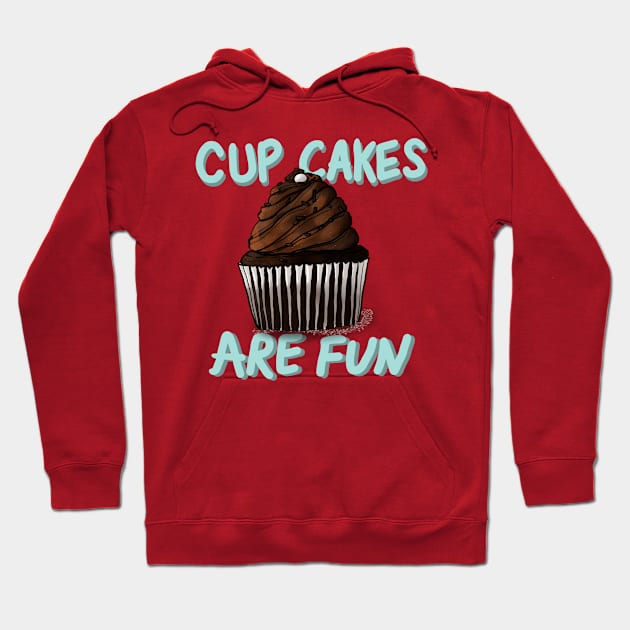 Cupcakes are Fun Hoodie by Udit